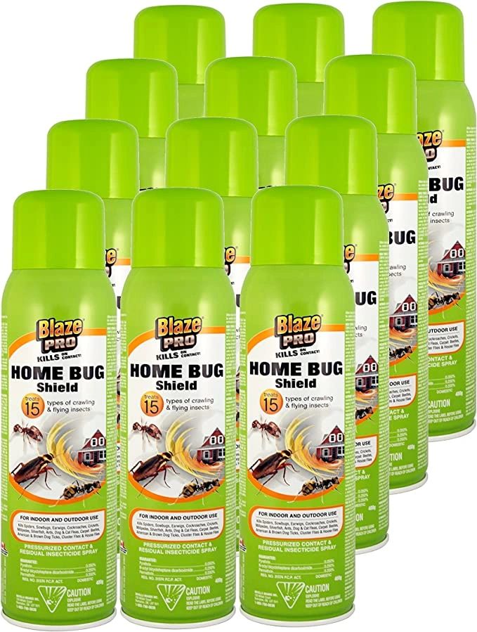 Blaze Pro Home Bug Shield, 12 Pack 400g
